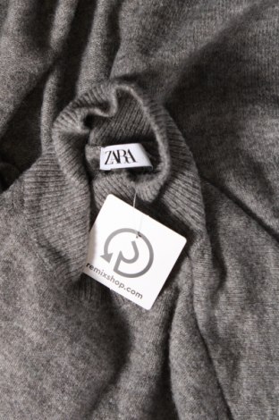 Дамски пуловер Zara, Размер L, Цвят Сив, Цена 19,02 лв.