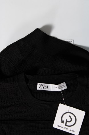 Pulover de femei Zara, Mărime M, Culoare Negru, Preț 44,41 Lei