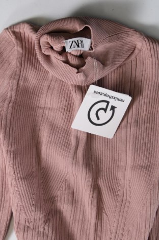 Pulover de femei Zara, Mărime S, Culoare Mov deschis, Preț 88,82 Lei