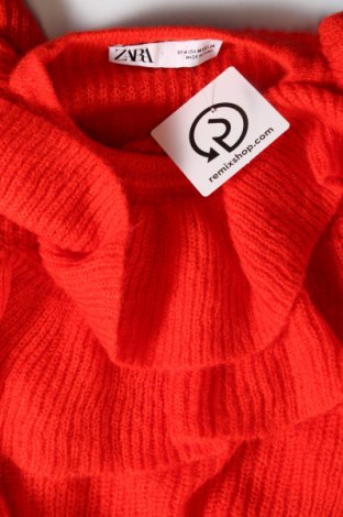 Damenpullover Zara, Größe M, Farbe Rot, Preis € 14,00