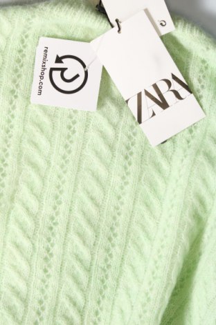Női pulóver Zara, Méret S, Szín Zöld, Ár 8 008 Ft