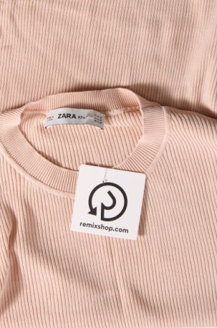 Дамски пуловер Zara, Размер M, Цвят Бежов, Цена 27,00 лв.