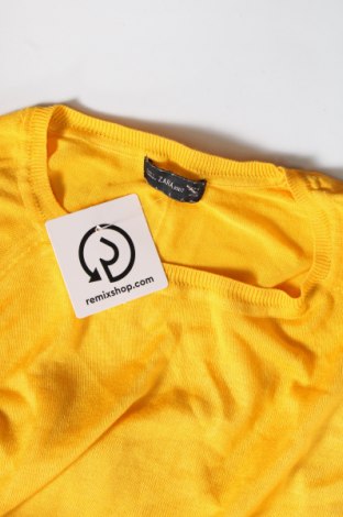 Dámský svetr Zara Knitwear, Velikost M, Barva Žlutá, Cena  500,00 Kč
