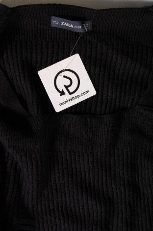 Дамски пуловер Zara Knitwear, Размер S, Цвят Черен, Цена 53,00 лв.