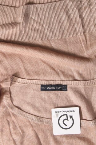 Pulover de femei Zara Knitwear, Mărime M, Culoare Maro, Preț 39,97 Lei