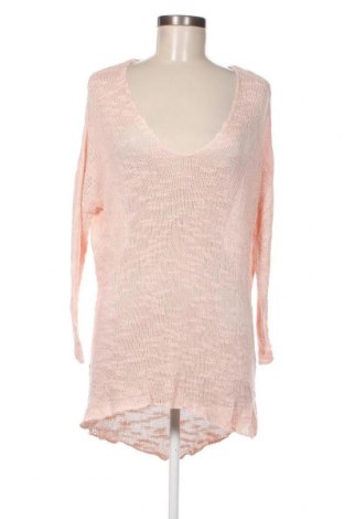 Дамски пуловер Zara Knitwear, Размер M, Цвят Розов, Цена 13,80 лв.