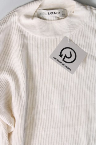 Γυναικείο πουλόβερ Zara Knitwear, Μέγεθος S, Χρώμα Λευκό, Τιμή 5,85 €