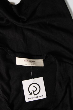 Дамски пуловер Zara Knitwear, Размер L, Цвят Черен, Цена 43,70 лв.