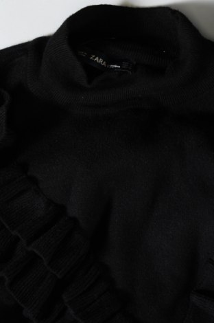 Дамски пуловер Zara Knitwear, Размер M, Цвят Черен, Цена 14,78 лв.