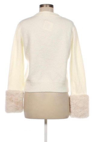 Дамски пуловер Zara Knitwear, Размер M, Цвят Бял, Цена 12,15 лв.