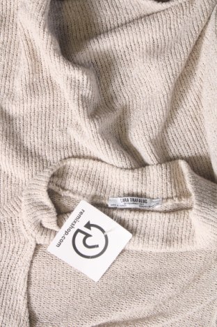 Дамски пуловер Zara Trafaluc, Размер M, Цвят Бежов, Цена 12,15 лв.