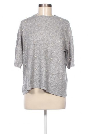 Дамски пуловер Zara Trafaluc, Размер S, Цвят Сив, Цена 12,15 лв.