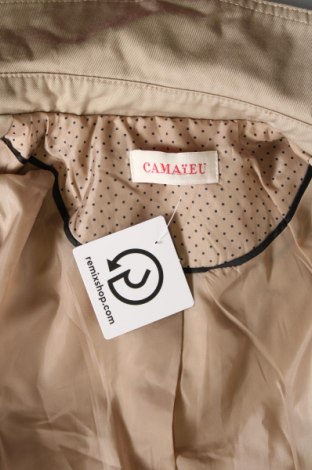 Damen Trenchcoat Camaieu, Größe M, Farbe Beige, Preis 15,34 €