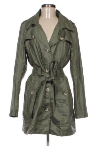 Damen Trenchcoat Clarina Collection, Größe L, Farbe Grün, Preis 10,96 €
