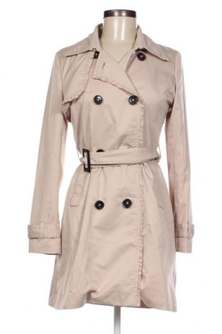 Дамски шлифер H&M, Размер XS, Цвят Бежов, Цена 22,50 лв.
