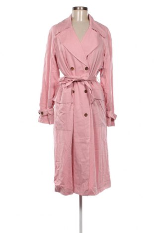 Damen Trenchcoat Justfab, Größe M, Farbe Rosa, Preis 45,10 €