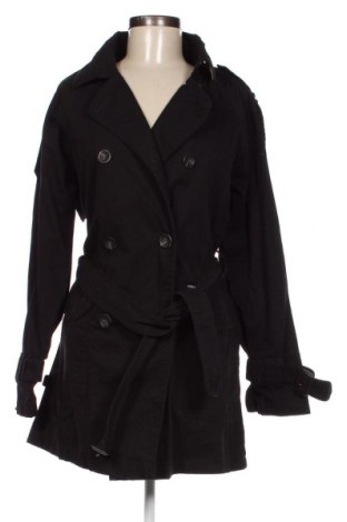 Damen Trenchcoat Khujo, Größe M, Farbe Schwarz, Preis 29,23 €