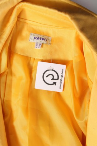 Damen Trenchcoat Koton, Größe S, Farbe Gelb, Preis 38,71 €