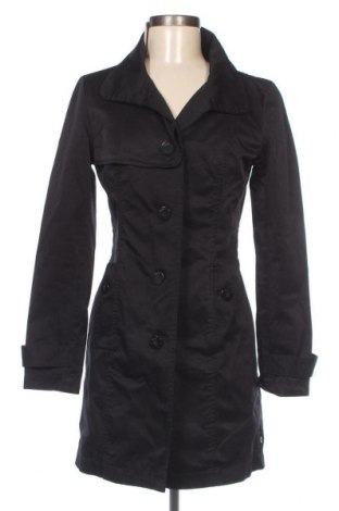 Damen Trenchcoat Mini, Größe XS, Farbe Schwarz, Preis 31,31 €