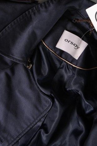 Damen Trenchcoat Orsay, Größe M, Farbe Blau, Preis 38,36 €