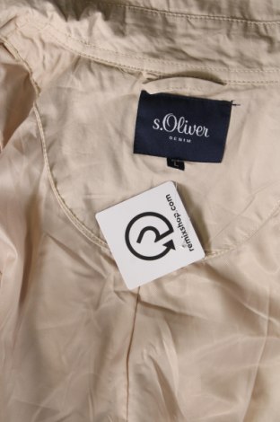 Dámský přechodný kabát  S.Oliver, Velikost L, Barva Béžová, Cena  251,00 Kč
