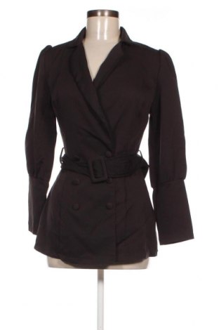 Damen Trenchcoat SHEIN, Größe S, Farbe Schwarz, Preis 7,83 €