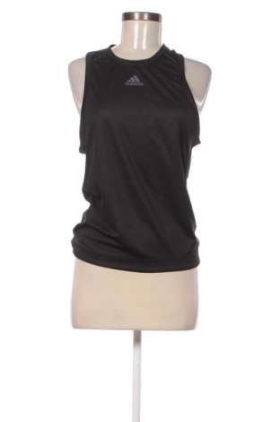 Damen Sporttop Adidas, Größe XS, Farbe Schwarz, Preis 23,63 €