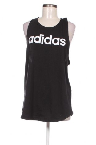 Damen Sporttop Adidas, Größe XL, Farbe Schwarz, Preis 13,89 €