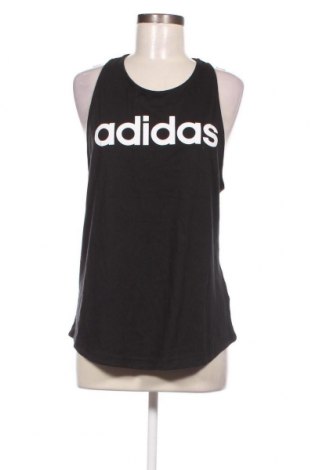 Γυναίκειο αθλητικό τοπ Adidas, Μέγεθος L, Χρώμα Μαύρο, Τιμή 15,88 €