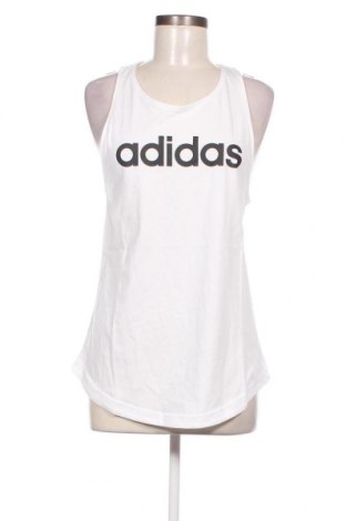 Γυναίκειο αθλητικό τοπ Adidas, Μέγεθος M, Χρώμα Λευκό, Τιμή 8,33 €