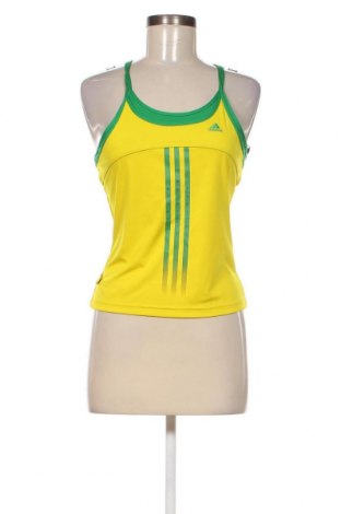 Damen Sporttop Adidas, Größe S, Farbe Gelb, Preis 8,35 €