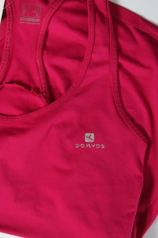 Γυναίκειο αθλητικό τοπ Domyos, Μέγεθος XS, Χρώμα Ρόζ , Τιμή 7,67 €