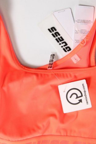 Damen Sporttop Guess, Größe L, Farbe Orange, Preis 15,88 €
