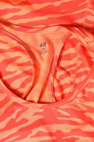 Дамски спортен топ H&M Sport, Размер M, Цвят Оранжев, Цена 8,55 лв.