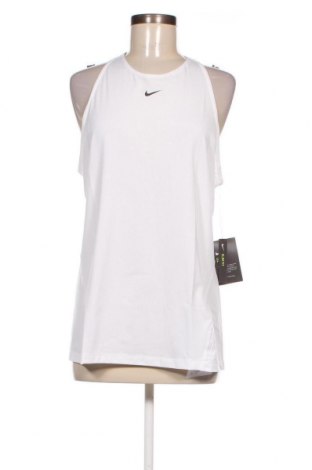 Γυναίκειο αθλητικό τοπ Nike, Μέγεθος XL, Χρώμα Λευκό, Τιμή 17,86 €
