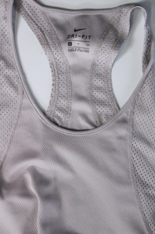 Damen Sporttop Nike, Größe S, Farbe Grau, Preis 17,00 €