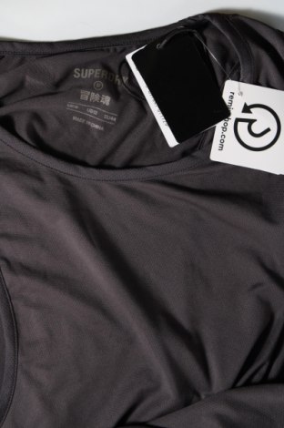 Γυναίκειο αθλητικό τοπ Superdry, Μέγεθος XL, Χρώμα Γκρί, Τιμή 5,29 €