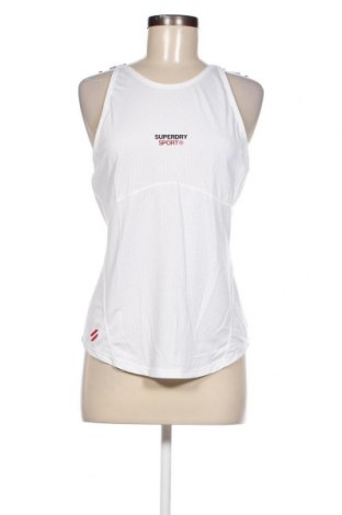 Γυναίκειο αθλητικό τοπ Superdry, Μέγεθος M, Χρώμα Λευκό, Τιμή 12,53 €