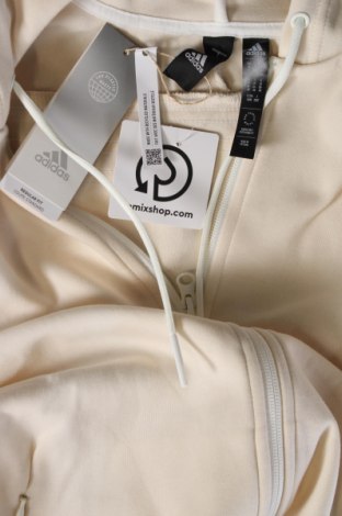 Γυναικείο φούτερ Adidas, Μέγεθος M, Χρώμα Εκρού, Τιμή 33,40 €