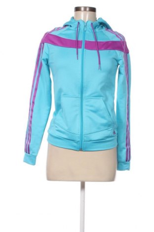 Damen Sweatshirt Adidas, Größe XS, Farbe Blau, Preis 13,46 €