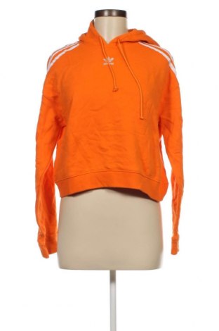 Γυναικείο φούτερ Adidas, Μέγεθος XS, Χρώμα Πορτοκαλί, Τιμή 26,72 €