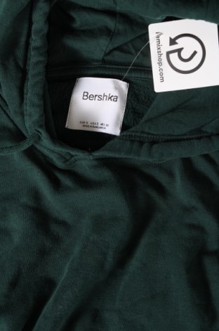 Дамски суичър Bershka, Размер S, Цвят Зелен, Цена 15,84 лв.