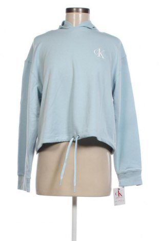 Női sweatshirt Calvin Klein, Méret L, Szín Kék, Ár 23 721 Ft