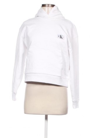 Damen Sweatshirt Calvin Klein Jeans, Größe XS, Farbe Weiß, Preis 53,20 €