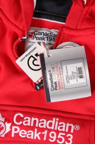 Dámska mikina  Canadian Peak, Veľkosť S, Farba Červená, Cena  30,06 €