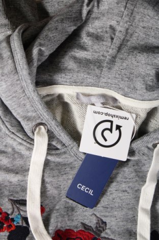 Damen Sweatshirt Cecil, Größe L, Farbe Grau, Preis € 64,72