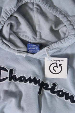 Γυναικείο φούτερ Champion, Μέγεθος XS, Χρώμα Μπλέ, Τιμή 16,30 €