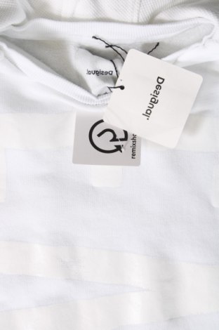 Γυναικείο φούτερ Desigual, Μέγεθος M, Χρώμα Λευκό, Τιμή 55,67 €