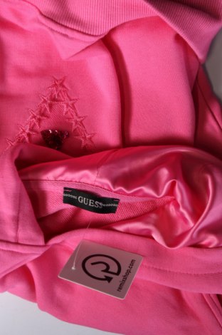 Γυναικείο φούτερ Guess, Μέγεθος XS, Χρώμα Ρόζ , Τιμή 88,66 €