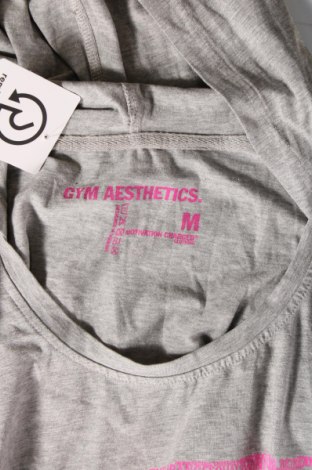 Дамски суичър Gym Aesthetics, Размер M, Цвят Сив, Цена 14,04 лв.